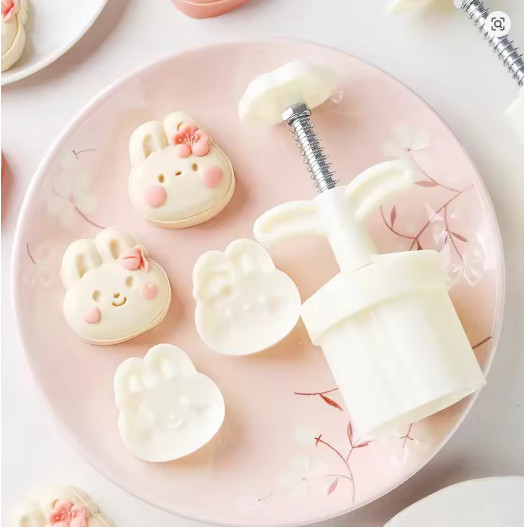 1set 50g Mooncake Mold Cherry DIY Hand Press Cookie Stamps Pastry Tool Blossom Flowers Multiple Patterns 中秋月饼模具(2235L) - Image 13