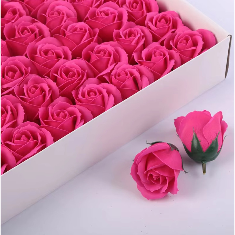 25pcs 5 Layer Rose Soap Flower Head Wedding Valentine's Day Christmas Gift DIY Artificial Flowers Home Decor(2082L) - Image 7