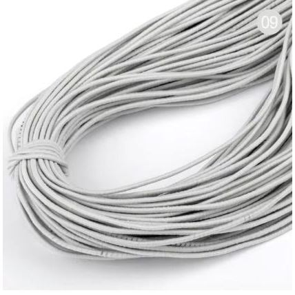 5yard 1mm~2mm Round High Elastic Sewing Elastic Band Fiat Rubber Band Waist Band Stretch 弹力绳 (1946L) - Image 20