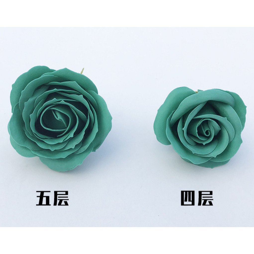 25pcs 5 Layer Rose Soap Flower Head Wedding Valentine's Day Christmas Gift DIY Artificial Flowers Home Decor(2082L) - Image 9