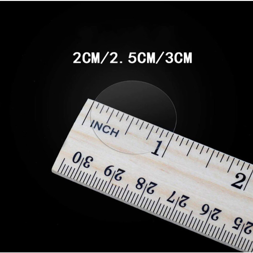 Transparent Self-adhesive Sealing Stickers 2cm/3cm Round Transparent Gift Packaging Seal Labels透明圆形密封口贴(2421L) - Image 4