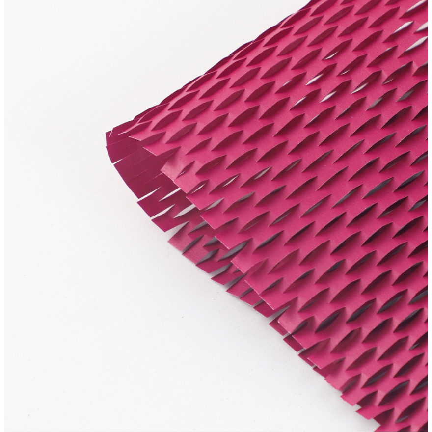 Eco-Friendly Honeycomb Cushioning Kraft Paper 1pc Recyclable Gift Wrapping & Packaging Material 艺术纸蜂窝包装纸 (4006L) - Image 17