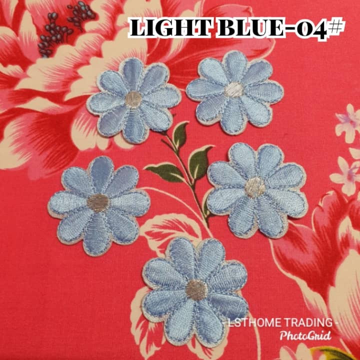 3.5cm Daisy Sunflower Flower Embroidery Patch Iron On Patches For Clothing Thermoadhesive Patches On Clothes DIY(3086L) - Image 8