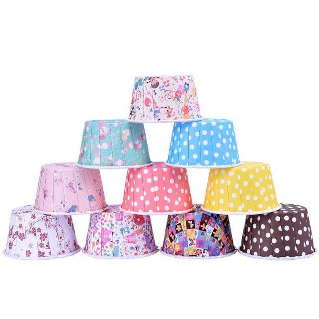10pcs/pack Cup Baking Multicolor Cake Paper Cup Wedding Greaseproof (3030L) - Image 3