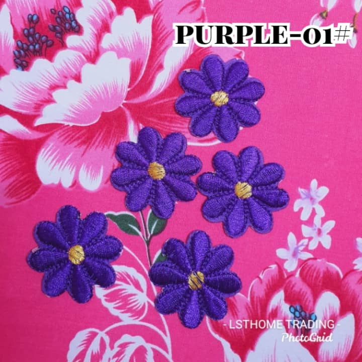 3.5cm Daisy Sunflower Flower Embroidery Patch Iron On Patches For Clothing Thermoadhesive Patches On Clothes DIY(3086L) - Image 12