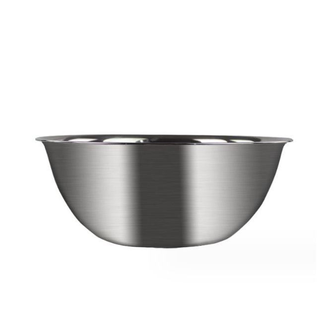 Stainless Steel Salad Bowl Thick Silicone Bottom Non-slip Mixing Bowl DIY Baking Tools不锈钢硅胶底防飞溅打蛋盆 (2306L) - Image 13