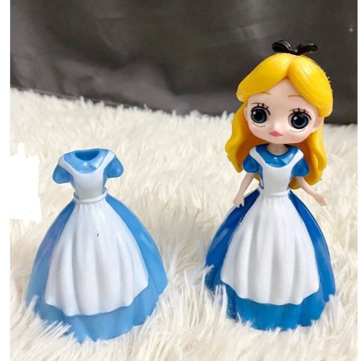 1set Disney Princess toys dolls frozen Elsa Anna Snow White Bella Magic clip Dress clothes change Figures Dolls (875L) - Image 16