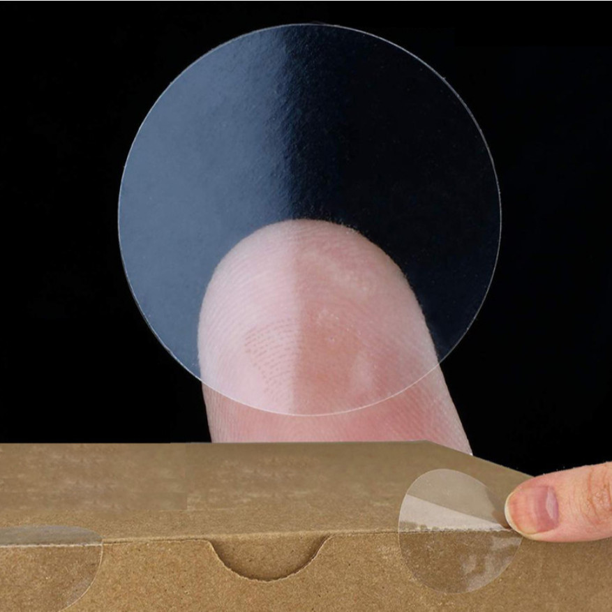Transparent Self-adhesive Sealing Stickers 2cm/3cm Round Transparent Gift Packaging Seal Labels透明圆形密封口贴(2421L) - Image 10