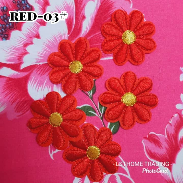 3.5cm Daisy Sunflower Flower Embroidery Patch Iron On Patches For Clothing Thermoadhesive Patches On Clothes DIY(3086L) - Image 7