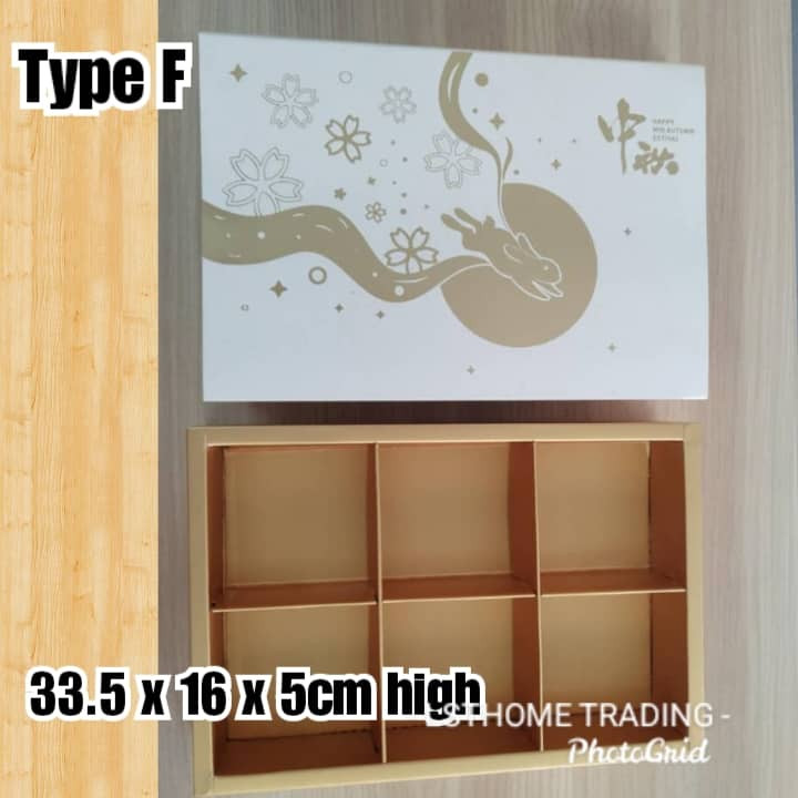 Rabbit Mooncake Boxes Cookies Cake Candy Plastic Bag For Birthday Wedding Party Festival Paper Packaging(1438L) - Image 16
