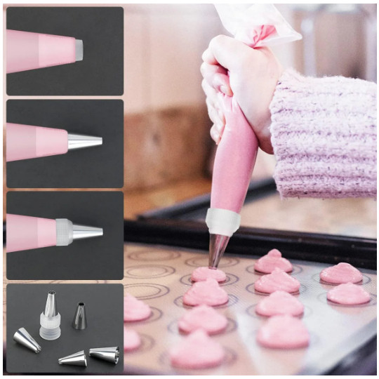 18/25pc Pastry Socket Cake Nozzles for Confectionery Professional Set Icing Cream Piping Tips Cookies Cupcake Dec(2450L) - Image 9