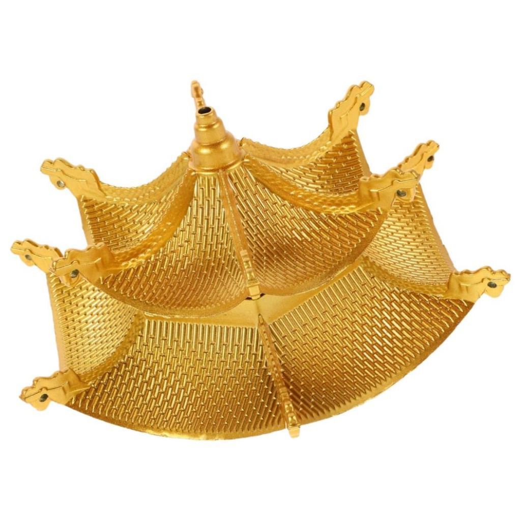 Lantern Cover Accessories Oriental DIY Caps Palace Lantern Topper Replacement Canopy for Home Decor (3183L) - Image 4