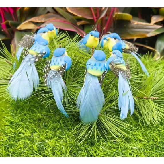 Foam Artificial Birds Wedding Christmas Tree Decor DIY Scrapbooking Wreath (4040L) - Image 9
