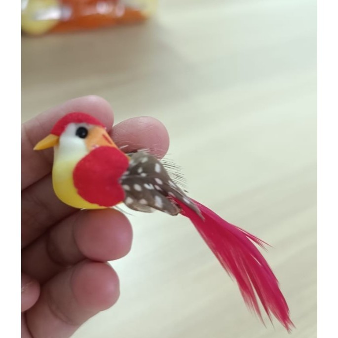 Foam Artificial Birds Wedding Christmas Tree Decor DIY Scrapbooking Wreath (4040L) - Image 6