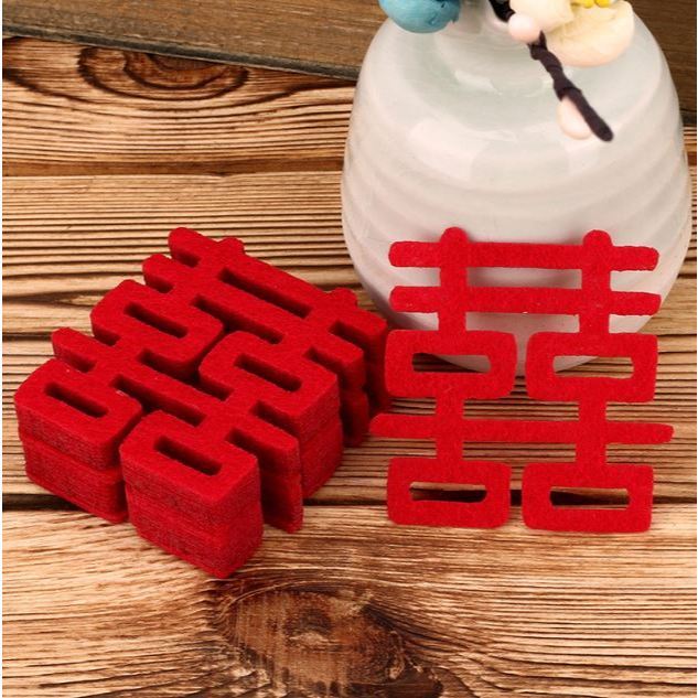 30pcs/pack Mini Marriage Stickers Traditional Chinese Wedding Decorations Fruit Plate Xiao Xi Zi Room Throwing(1913L) - Image 13