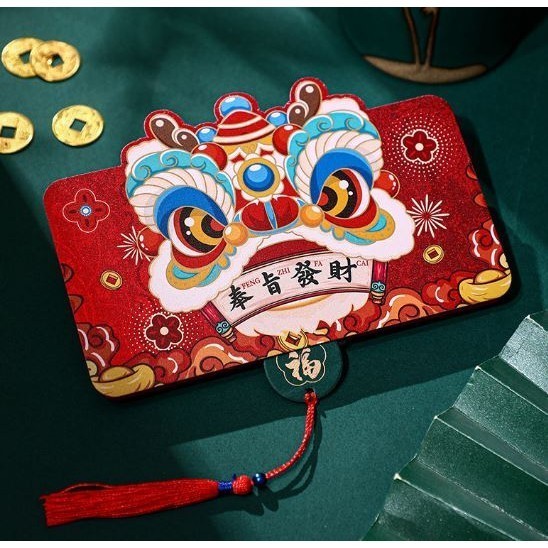 New Year of the Dragon Red Packet Folding Good Luck and Good Luck Seal Ceremony New Year Creative (2803L) - Image 4