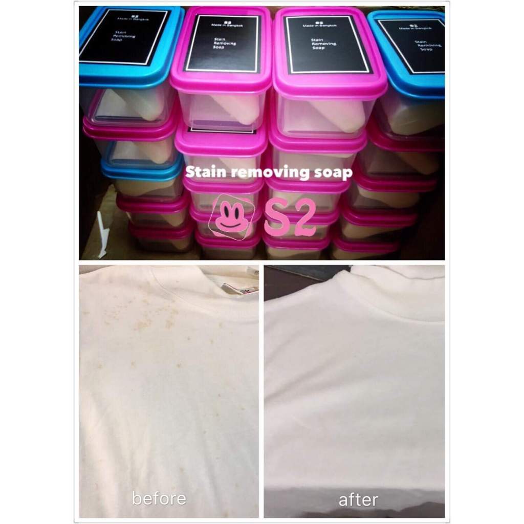 S2 Stain-Removing Soap that effectively removes stains from shirt collars, clothing, sleeves, socks and others(3211 L) - Image 3