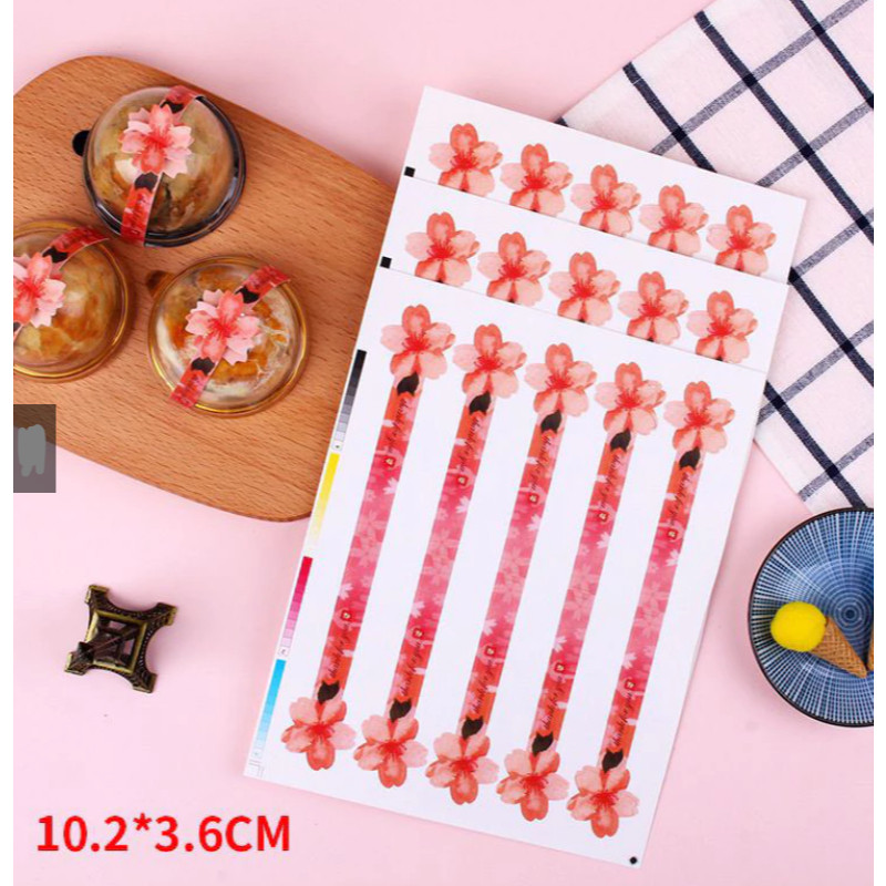 Handmade Food Labels Self-adhesive Kraft Retro Paper Mooncake Food Sealing Bottle Label Jam 不干胶封口贴自粘贴(165L) - Image 16
