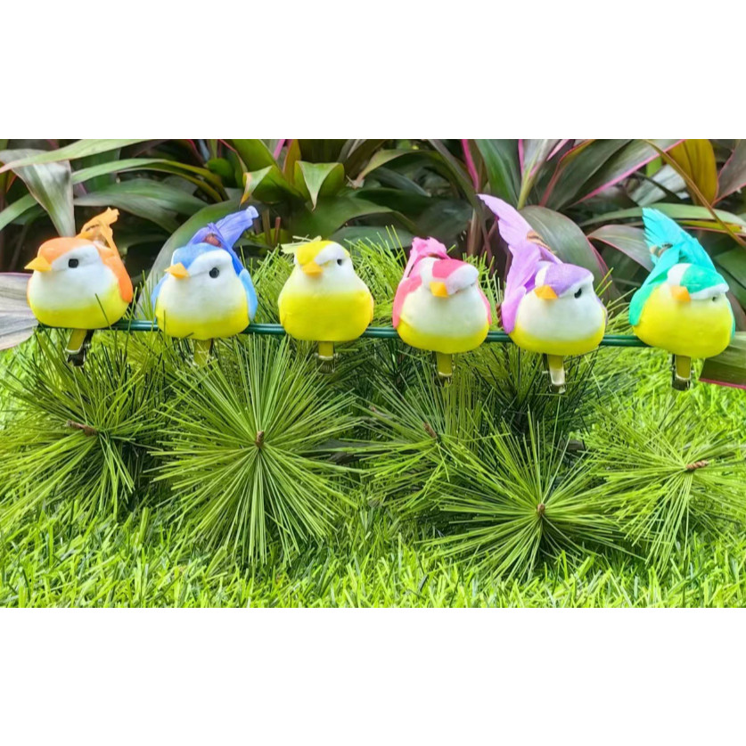 Simulation Birds Foam Artificial Bird Hanging Ornaments New year Christmas Tree Decorative Birds for Home Garden (4038L) - Image 11