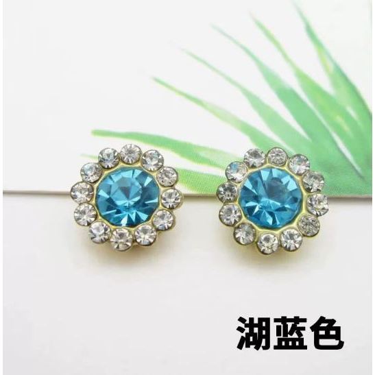 5pcs 10mm Flower Rhinestones Beads Jewelry Making Silver Gold Claw Flatback Crystal Cabochon Sew On Hair Clip (3241L) - Image 10