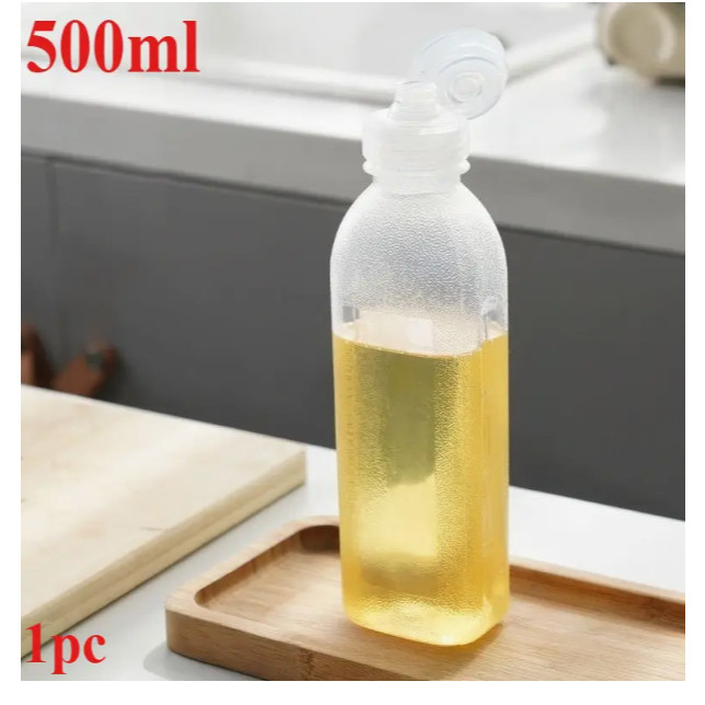 Seasoning Squeeze Sauce Bottle Suitable Kitchen with Flip Cover Squeeze Olive Edible Oil Dispenser (3171L) - Image 12