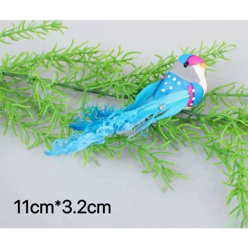 Simulation Birds Foam Artificial Bird Hanging Ornaments New year Christmas Tree Decorative Birds for Home Garden (4038L) - Image 8