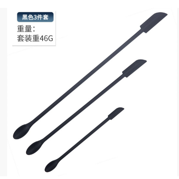 Silicone Spatula Mini Jam Scraper Small Tip Double-headed Scoop Cream Butter Spoon Kitchen Accessories Creative (2847L) - Image 13