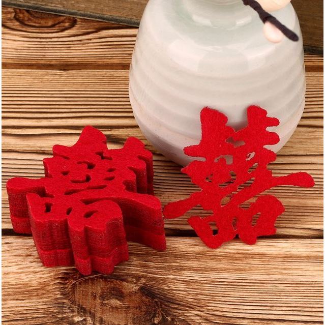 30pcs/pack Mini Marriage Stickers Traditional Chinese Wedding Decorations Fruit Plate Xiao Xi Zi Room Throwing(1913L) - Image 14