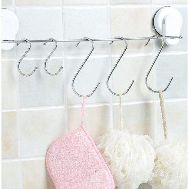 3pcs S-Shaped Hooks S Hook Hanging Hangers Kitchen Bathroom Storage for Bags Clothes Caps Towels Holders (3212L) - Image 6