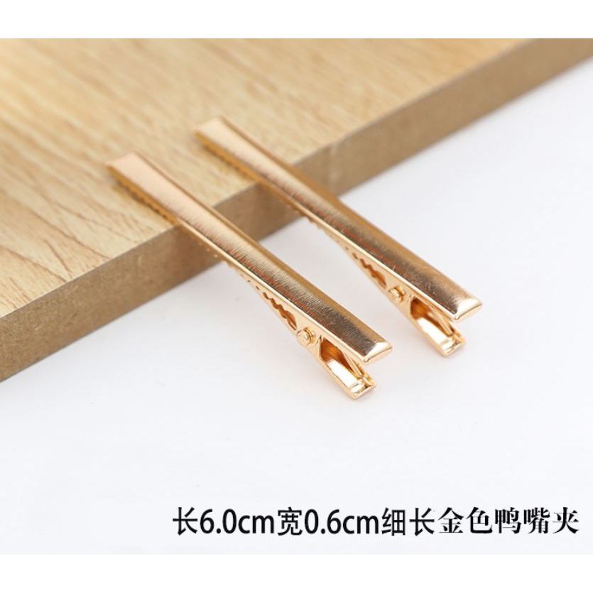 Golden Metal Hair Clips Basic Hair Pins For Women Hairpins Fashion Hair Accessories Barrette Hairdressing Tool (3244L) - Image 9
