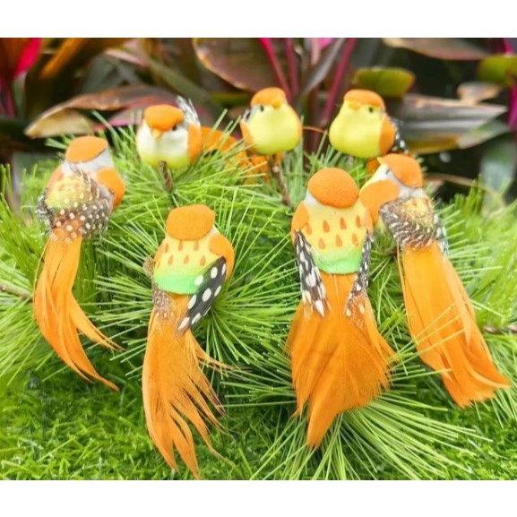 Foam Artificial Birds Wedding Christmas Tree Decor DIY Scrapbooking Wreath (4040L) - Image 10