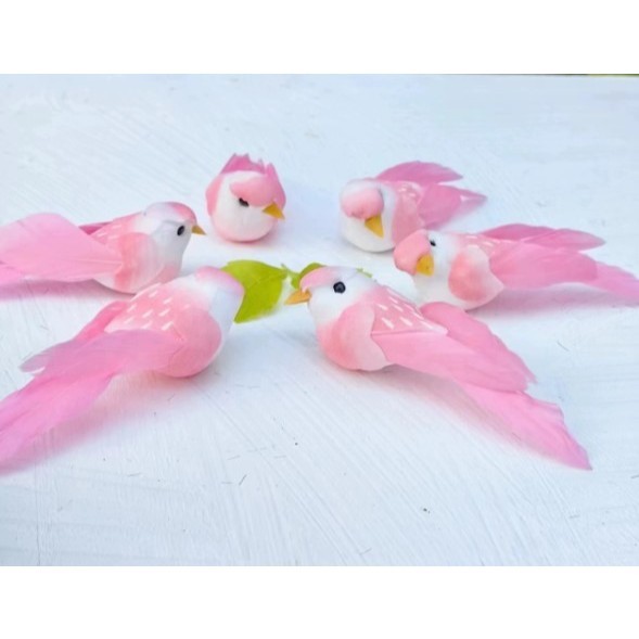 Artificial Foam Feather Birds Models Home Ornaments Garden Miniature (4041L) - Image 12