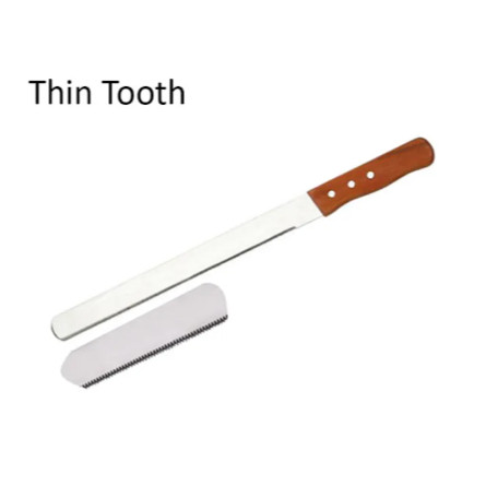 8/10 inch Stainless Steel Serrated Bread Knife Natural Wooden Handle Toast Slicing Knives Diy Home Kitchen Pastry(2291L) - Image 8