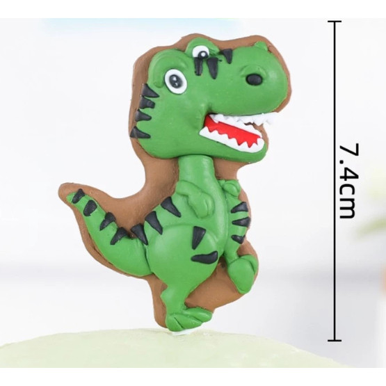 Dinosaur Party Forest Theme Cake Topper Happy Birthday Cake Top Baking Wedding Decoration Baby Party (772L) - Image 15
