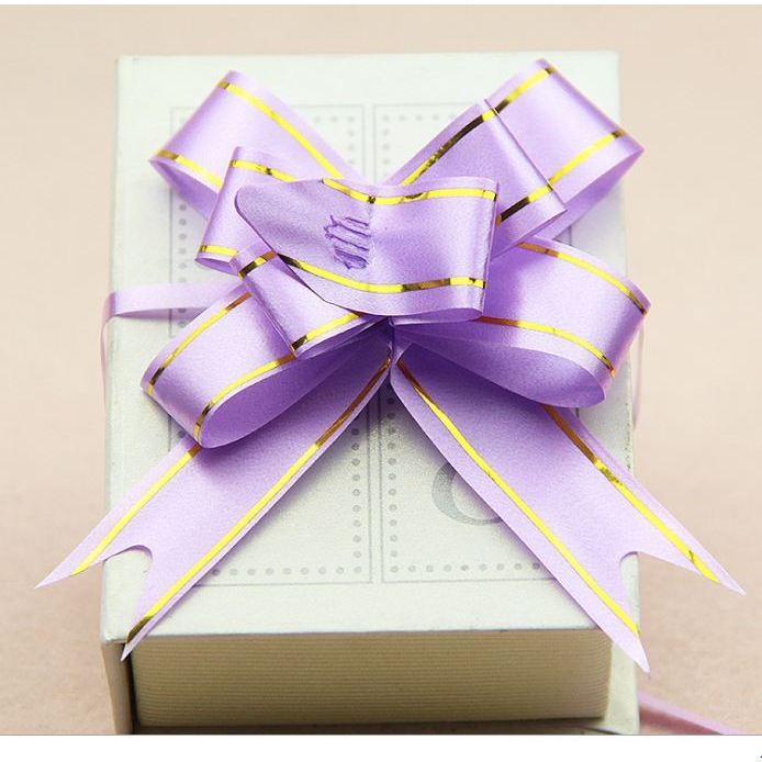 10pcs 1.5cm Pull Bows Flower Ribbon For Wrapping Gift Decorate Wedding Car Party Christmas Birthday 小号手拉花(468L) - Image 17