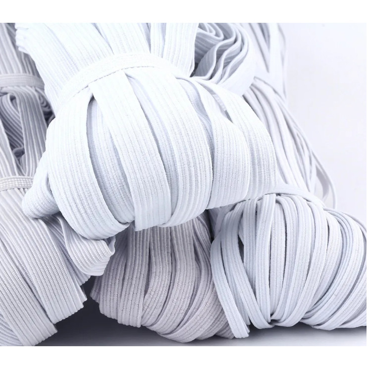 1yard 4/5/6/8/10/12/20mm Flat Elastic Band White Nylon Rubber Waist Band for Pregnant Baby DIY Sewing Garment 松紧带(1947L) - Image 12