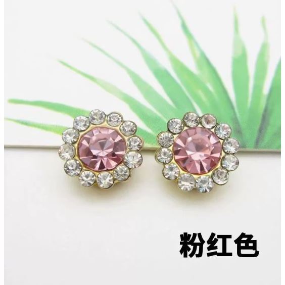 5pcs 10mm Flower Rhinestones Beads Jewelry Making Silver Gold Claw Flatback Crystal Cabochon Sew On Hair Clip (3241L) - Image 11