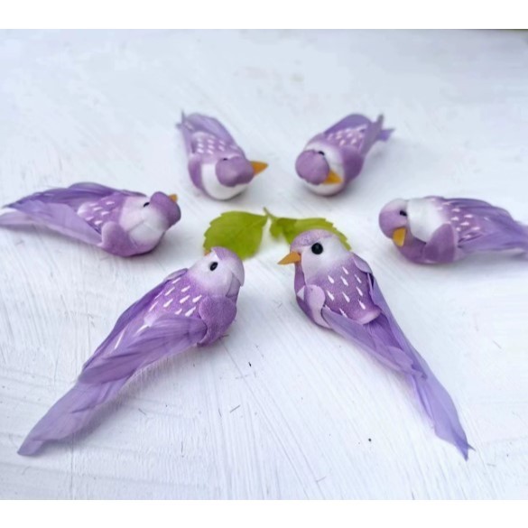 Artificial Foam Feather Birds Models Home Ornaments Garden Miniature (4041L) - Image 13