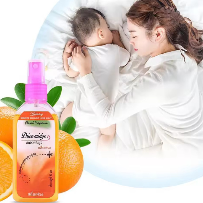 80ml Plant Mosquito Repellent Spray Thailand Anti Mosquito Liquid Adult Bug Killer Pest Bite Outdoor Itch Bites (4048L) - Image 9