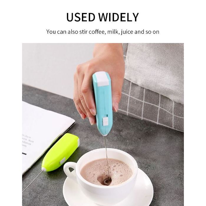 Electric Milk Frother Egg Beater Kitchen Drink Foamer Whisk Mixer Stirrer Coffee Cappuccino Creamer Whisk Frothy(3220L) - Image 7