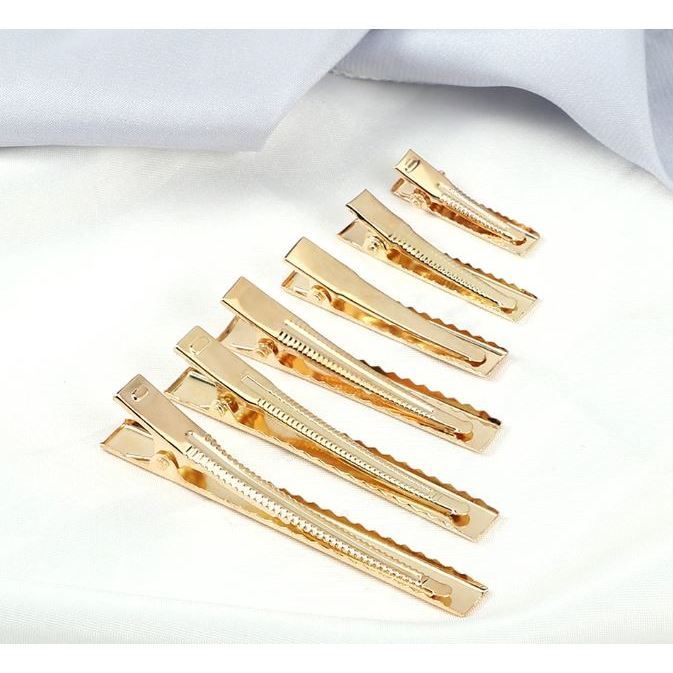 Golden Metal Hair Clips Basic Hair Pins For Women Hairpins Fashion Hair Accessories Barrette Hairdressing Tool (3244L) - Image 2