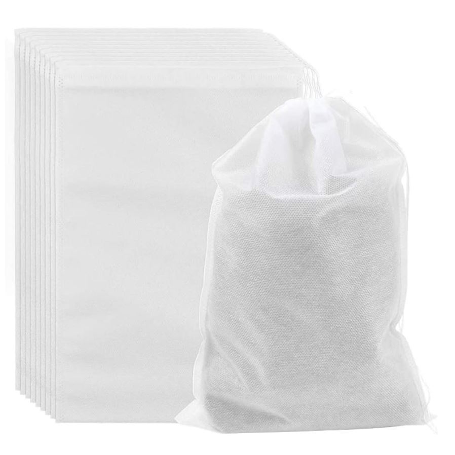 100Pcs Tea Filter Bags, Disposable Tea Bags Drawstring Empty Tea Infuser Seal Filter Tea Bags for Loose Leaf Tea (3202L) - Image 10