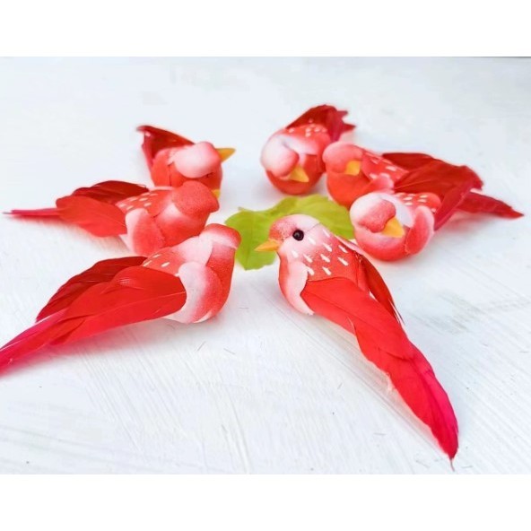 Artificial Foam Feather Birds Models Home Ornaments Garden Miniature (4041L) - Image 14