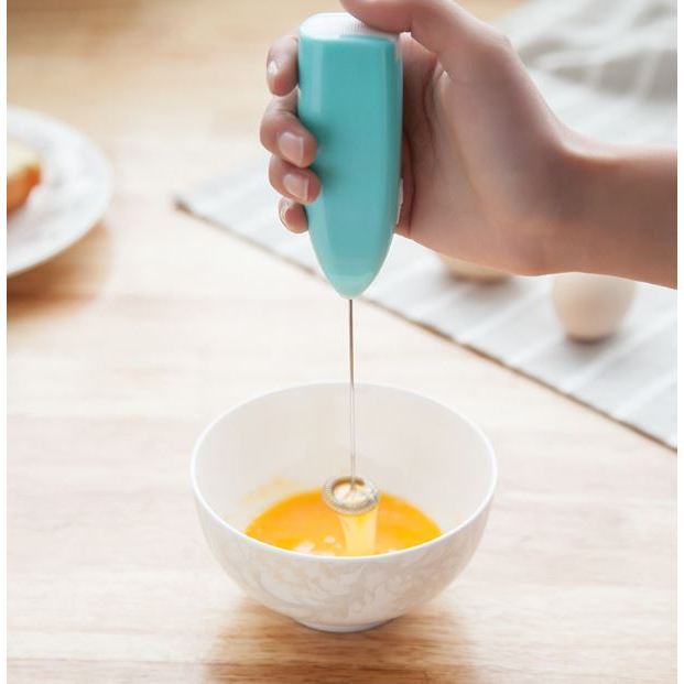 Electric Milk Frother Egg Beater Kitchen Drink Foamer Whisk Mixer Stirrer Coffee Cappuccino Creamer Whisk Frothy(3220L) - Image 2