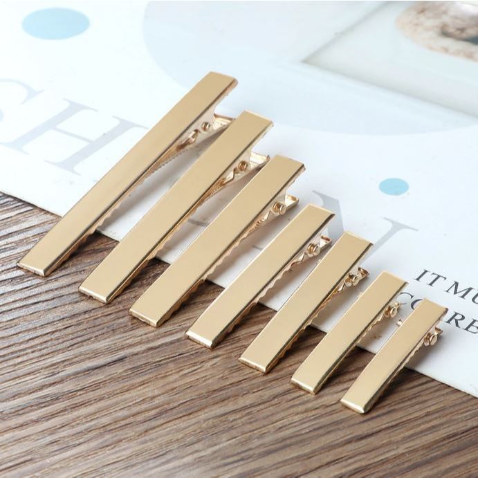Golden Metal Hair Clips Basic Hair Pins For Women Hairpins Fashion Hair Accessories Barrette Hairdressing Tool (3244L)
