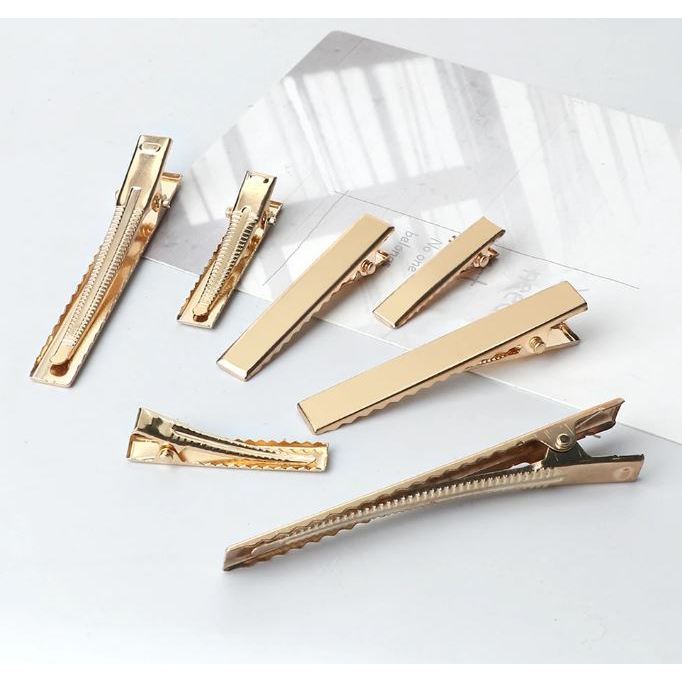 Golden Metal Hair Clips Basic Hair Pins For Women Hairpins Fashion Hair Accessories Barrette Hairdressing Tool (3244L) - Image 3