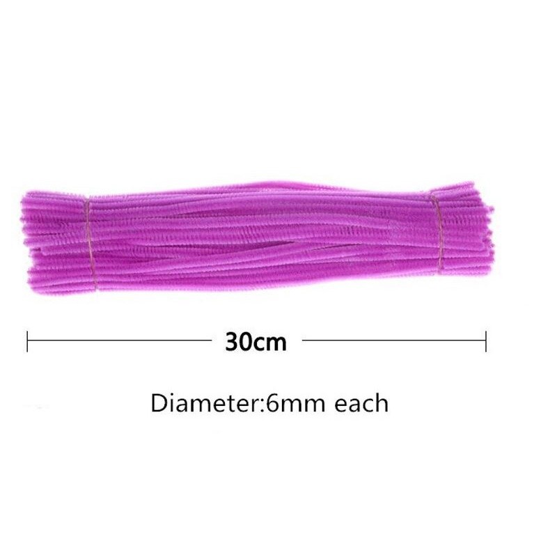 10pcs Chenille Stems Stick Cleaners Macaron Color Kindergarten Kids DIY Handmade Materials Festival Decoration(1969L) - Image 5