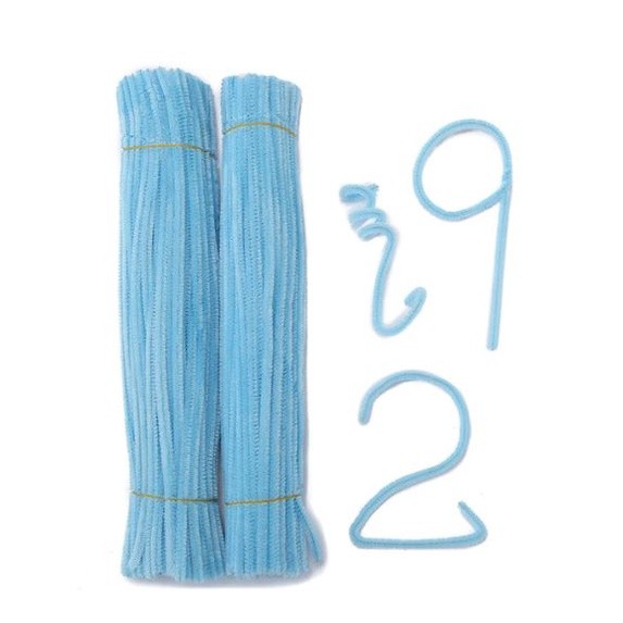 10pcs Chenille Stems Stick Cleaners Macaron Color Kindergarten Kids DIY Handmade Materials Festival Decoration(1969L) - Image 9