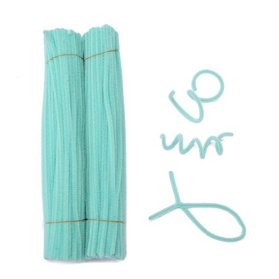 10pcs Chenille Stems Stick Cleaners Macaron Color Kindergarten Kids DIY Handmade Materials Festival Decoration(1969L) - Image 10