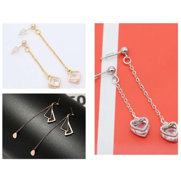 10pcs 4mm ball beads Head with loop Earring base findings Ear Stud Ear Post Ear Pin Ball Beads 带吊孔圆珠球耳钉(1979L)